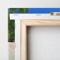 Obraz na płótnie 70x70 - Idylliczne Seszele - przyjemność dla oczu - Seszele, plaża