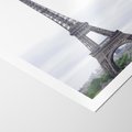 Plakat bez ramy 21x30 - Eiffla w mglistym świetle - Eiffla, Paryż
