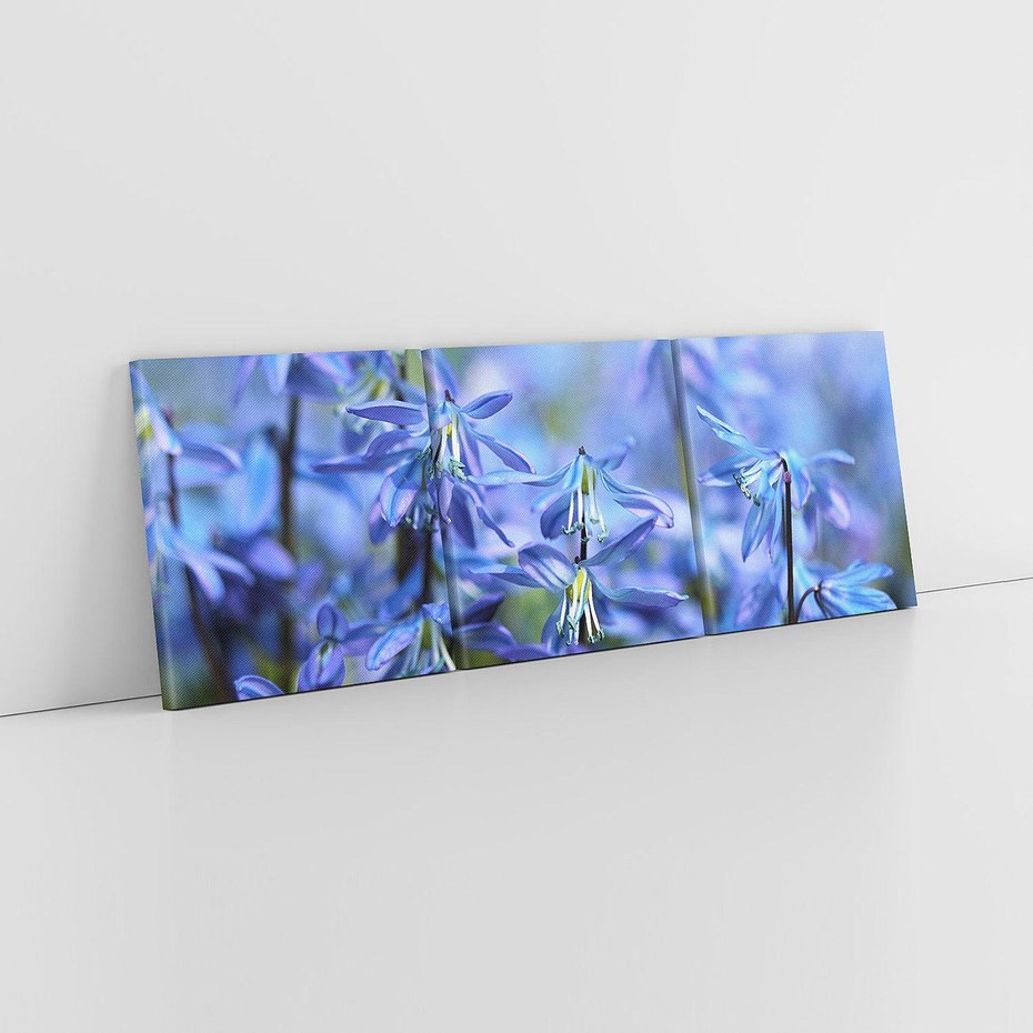 Obraz na płótnie 120x40 - Kwiatowa symfonia natury - kwiat, kwiaty