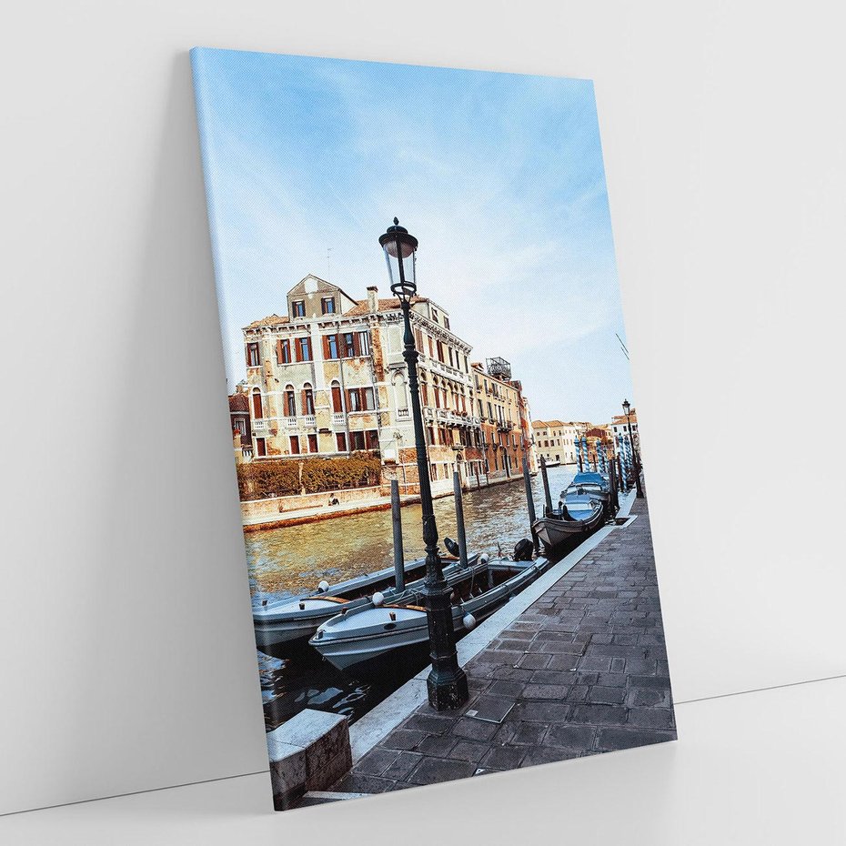 Obraz na płótnie 50x70 - Kanały Wenecji - Wenecja, kanały