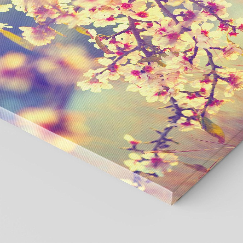 Obraz na płótnie 80x80 - Kwiatowa Wiosna - kwiaty, wiosna