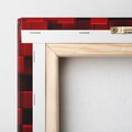 Obraz na płótnie 30x30 - Geometryczne 3D: wizja przestrzeni - geometryczne, 3D