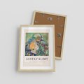 Plakat w ramie 30x40 - Sztuka z Reprodukcją G. Klimta - Gustav Klimt, reprodukcja - rama drewno