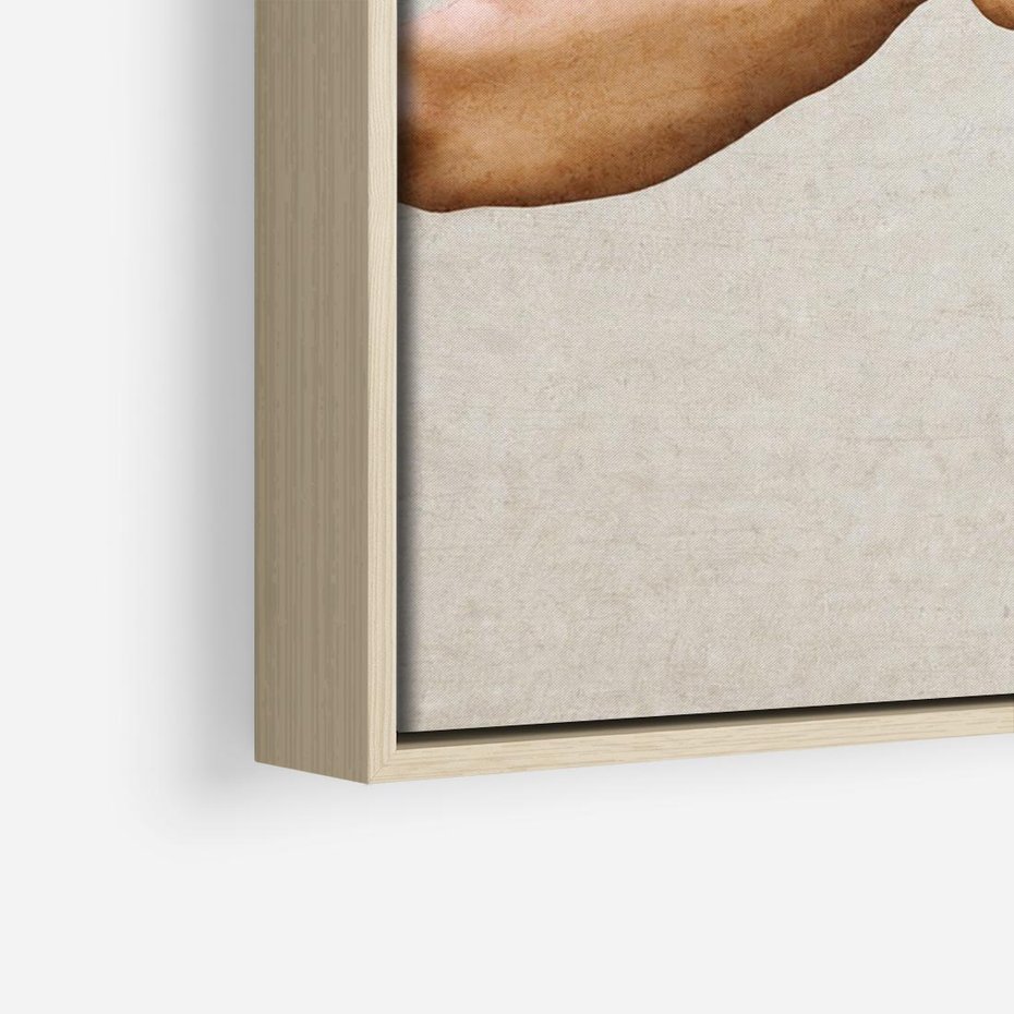 Obraz w ramie 120x80 - Antyczna Twórczość - inspiracja, Michał Anioł - rama drewno