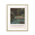 Plakat w ramie 40x50 - Sztuka i Litera - Claude Monet, reprodukcja obrazu - rama drewno