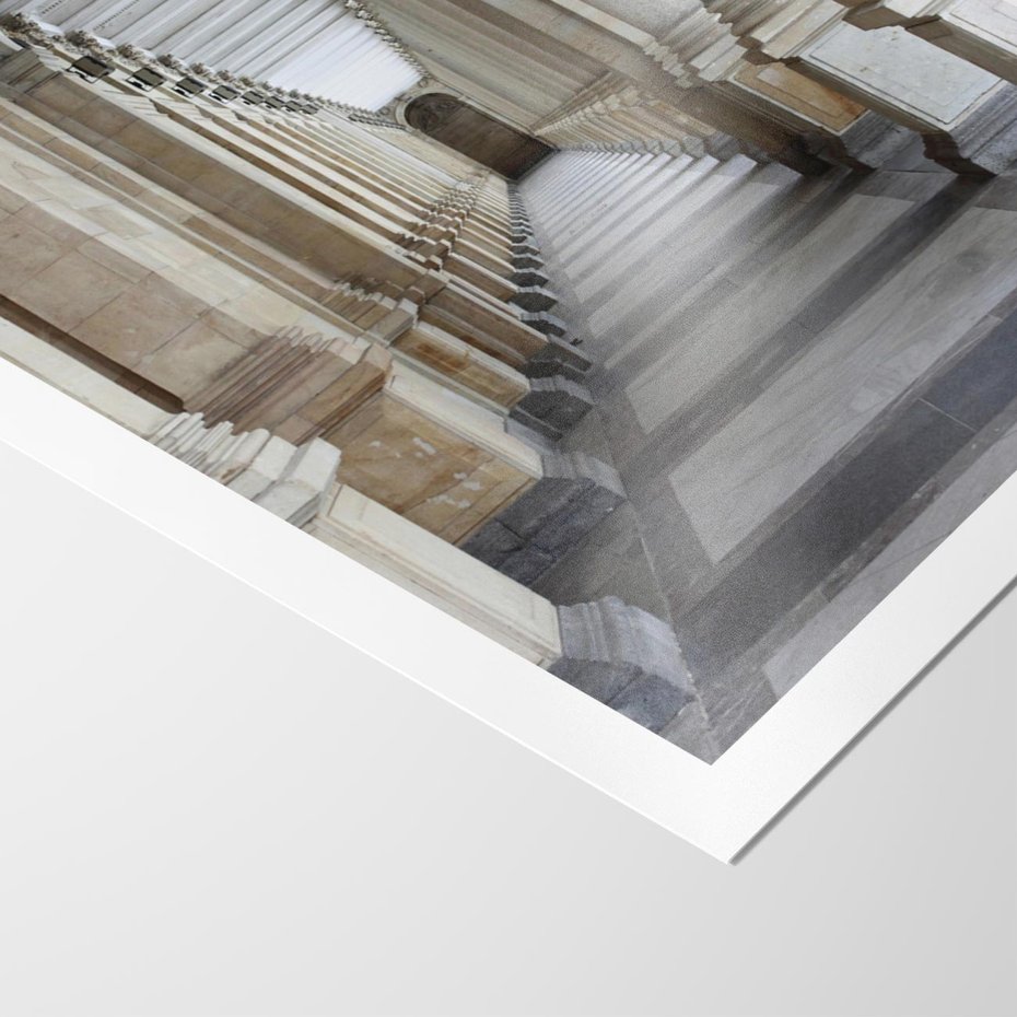 Plakat bez ramy 30x40 - Uroki Kolumn - kolumny, architektura