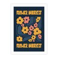 Plakat bez ramy 30x40 - Impulsy Rozkwitu - plakat, granatowe tło