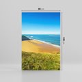 Obraz na płótnie 80x120 - Morze na Plaży - Błękitne Rajskie Zakątki - morze, plaża