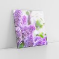 Obraz na płótnie 40x40 - Delikatny liliowy dotyk - lilie, fiolet