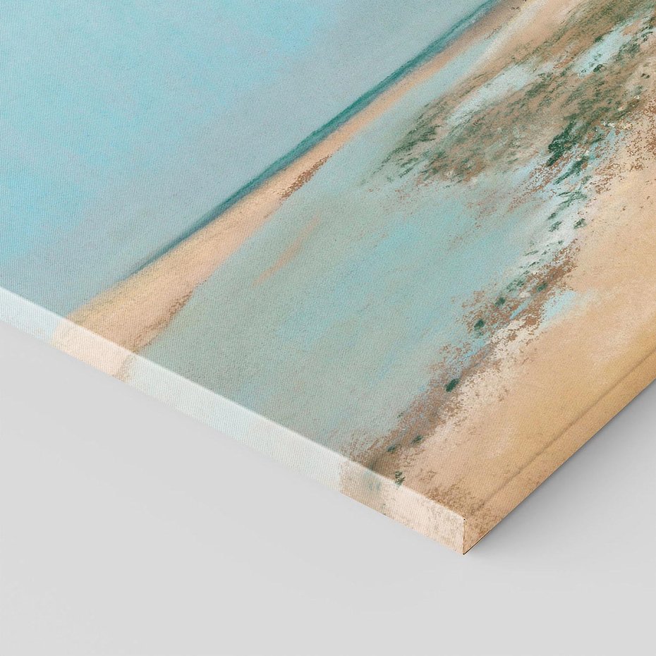 Obraz na płótnie 70x50 - Beach at Low Tide (Mouth of the River) (1869), Edgar Degas - Reprodukcja - reprodukcja, obraz na płótnie