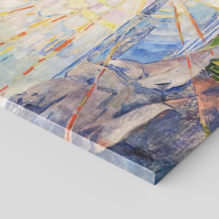 Obraz na płótnie 100x70 - "Solenintro" (1912-1913) Edvard Munch - Reprodukcja - reprodukcja, obraz na płótnie