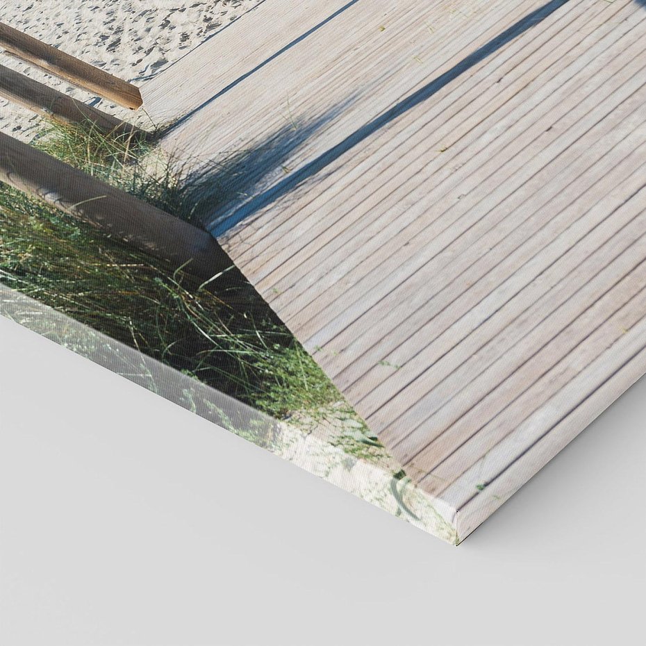 Obraz na płótnie 70x100 - Żywa Natura - plaża, morze