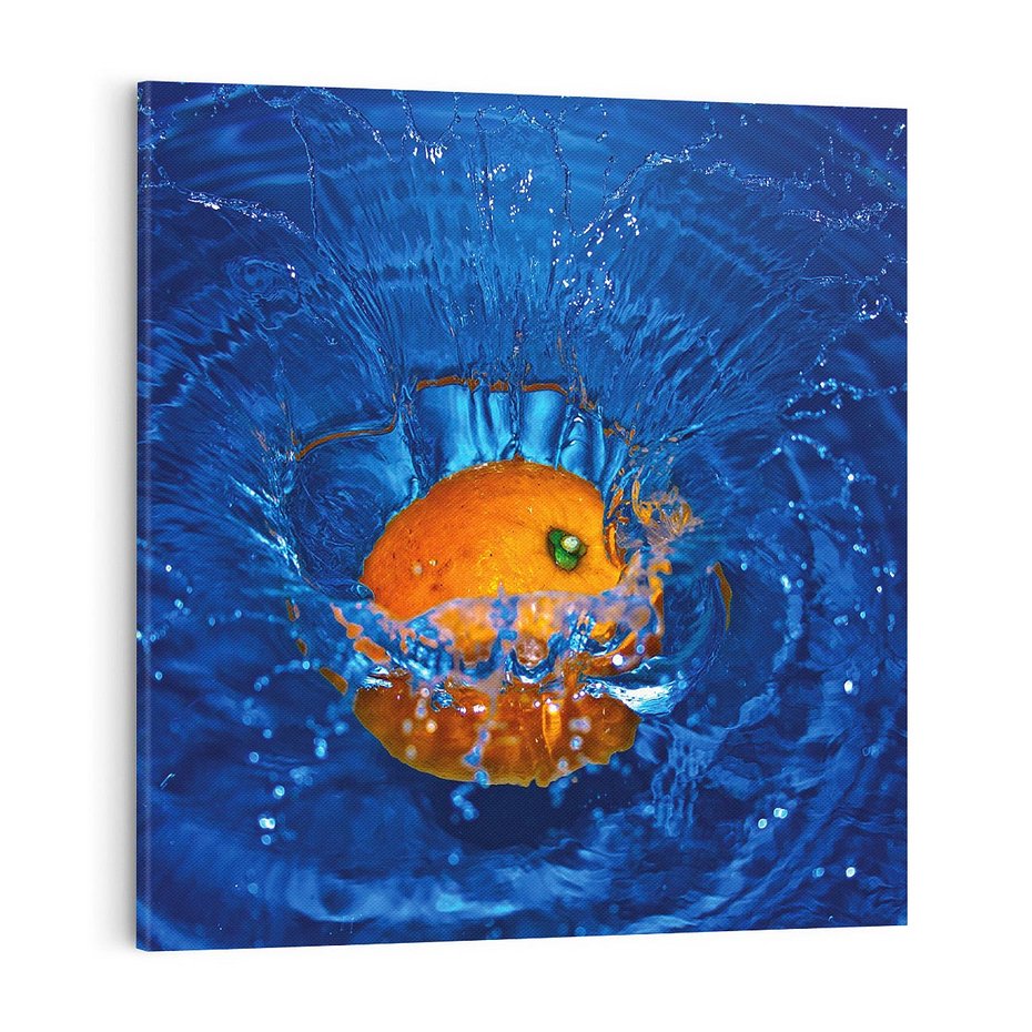 Obraz na płótnie 30x30 - Pomarańcza Owoce - pomarańcza, owoce