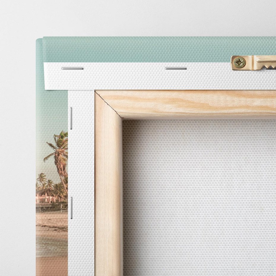 Obraz na płótnie 120x60 - Ukojenie na Plaży - fotografia, rajska plaża