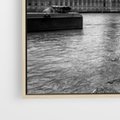 Obraz w ramie 70x50 - Pejzaż kruchości i siły - Londyn, Tamiza - rama drewno