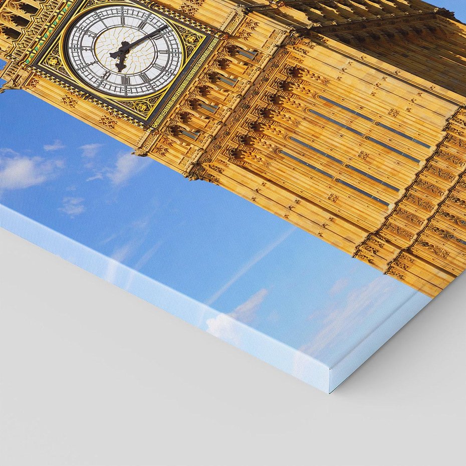 Obraz na płótnie 80x120 - Czasowy Symbol - zegar, Big Ben
