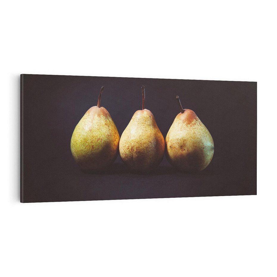 Obraz na płótnie 120x60 - Gruszki - Owocowa Harmonia - gruszki, owowce