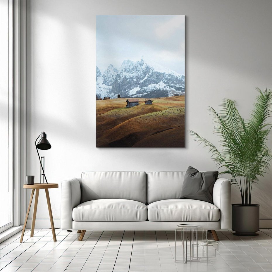 Obraz na płótnie 80x120 - Odkryj Ich Urok - góry, skandynawia