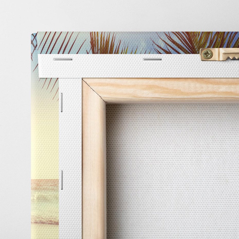 Obraz na płótnie 100x50 - Rajska plaża na Seszelach - Seszele, plaża