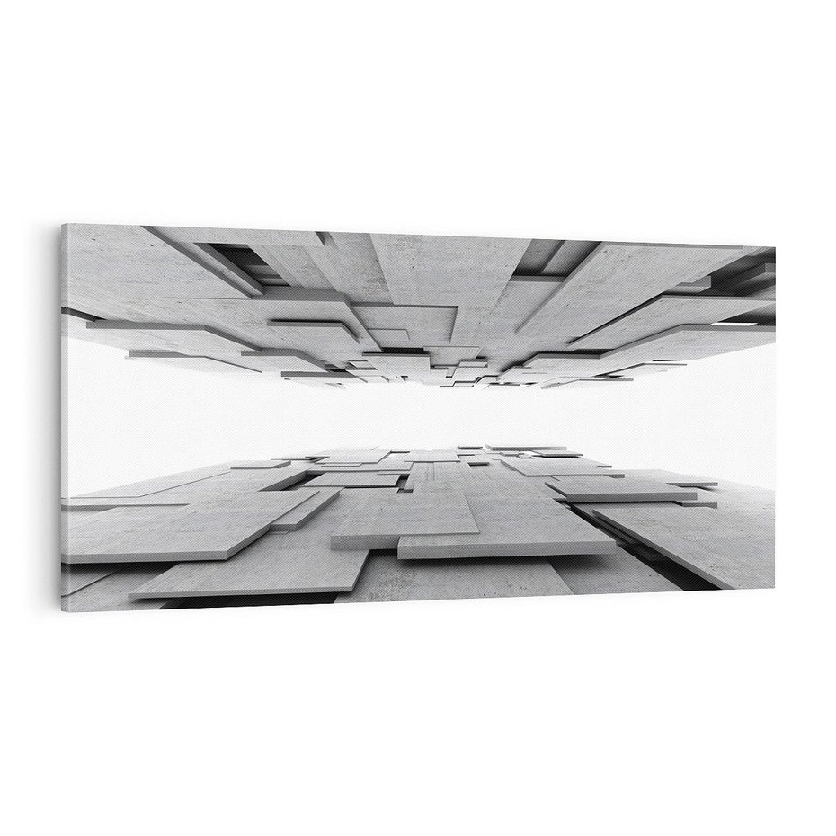 Obraz na płótnie 100x50 - Architektura 3D - architektura, 3D