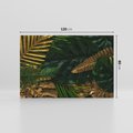 Obraz na płótnie 120x80 - Monstera Liście Kwiat - monstera, liście