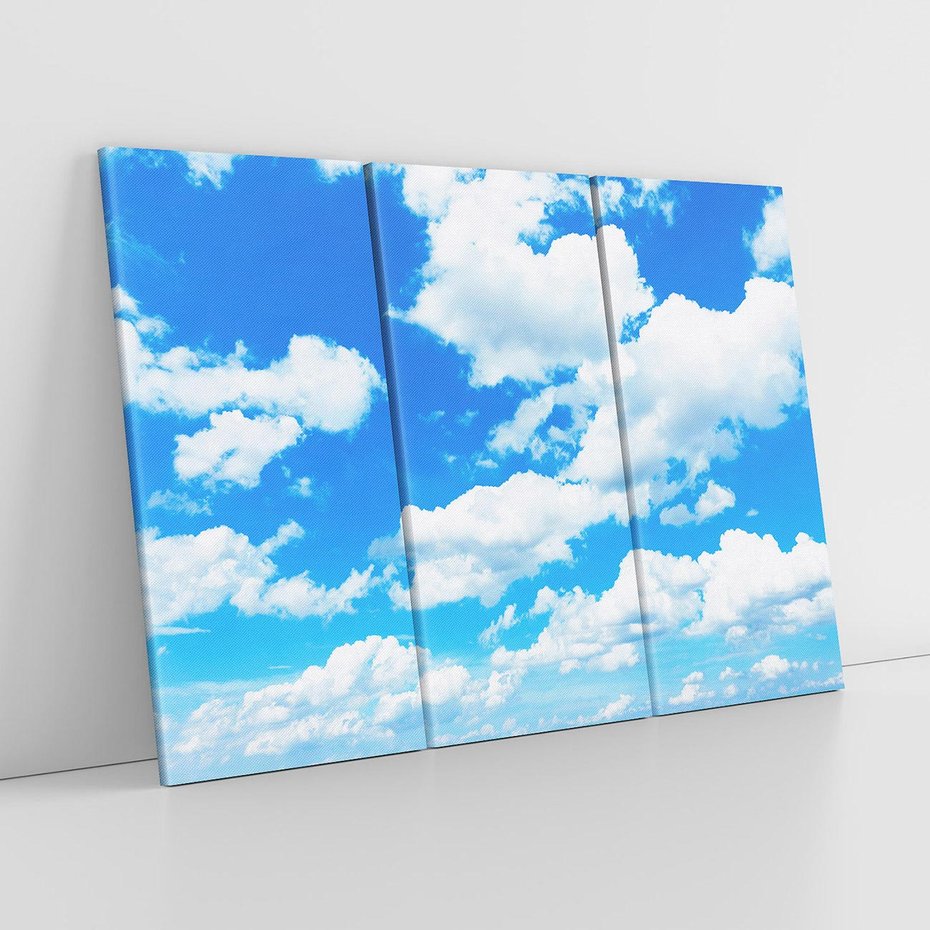 Obraz na płótnie 120x80 - Niebo pełne chmur - niebo, chmury