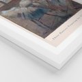 Plakat w ramie 40x50 - Elegancja Baletu na Plakacie - reprodukcja, degas - rama biała