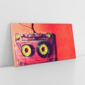 Obraz na płótnie 100x50 - Kaseta - Muzyka Retro - kaseta, muzyka