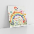Obraz na płótnie 60x60 - Królestwo Marzeń - obraz do pokoju dziecka, dziewczynki