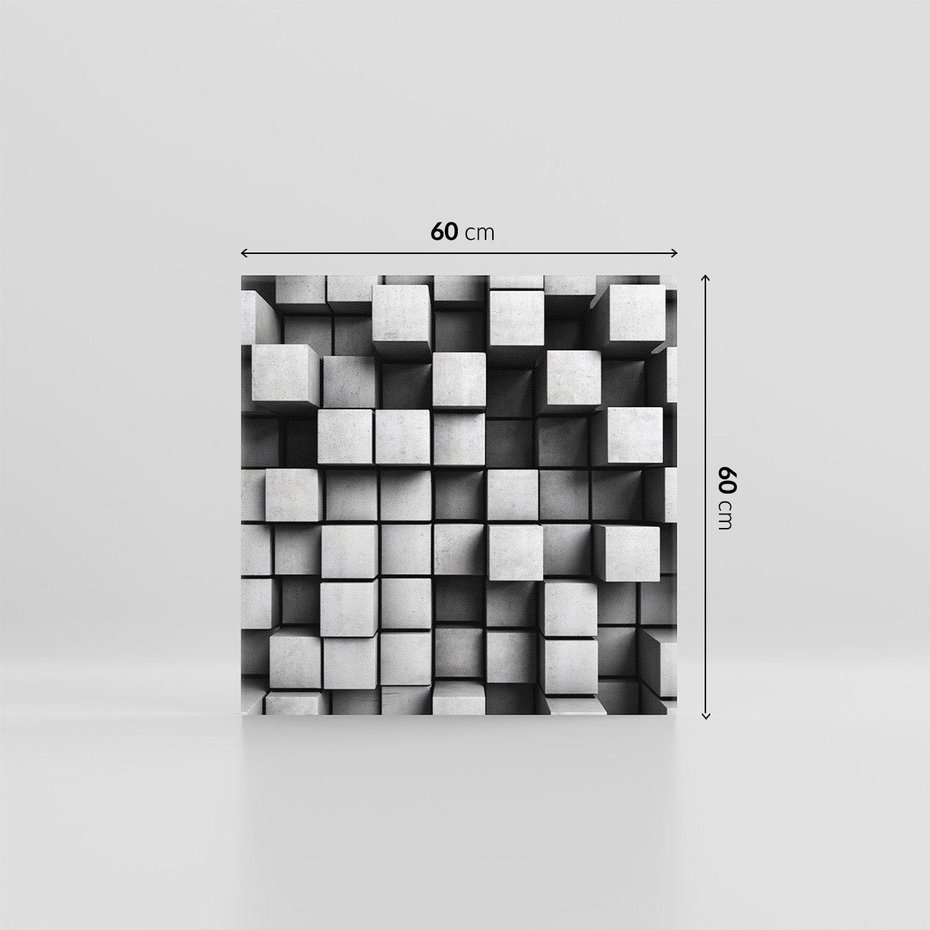 Obraz na płótnie 60x60 - Geometryczne Elegancje - nowoczesny, geometryczny