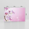 Obraz na płótnie 120x80 - Relaksujące Piękno - kwiaty, orchidea