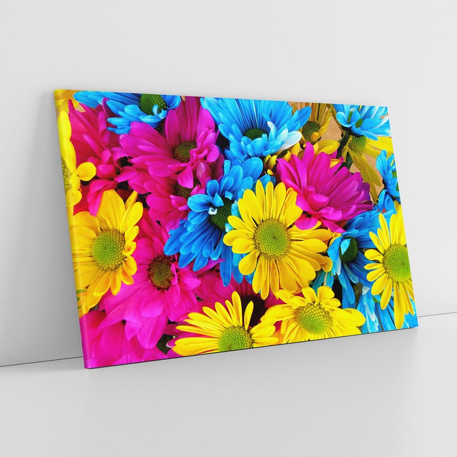 Obraz na płótnie 120x80 - Kwiatowy Świat - kwiat, kwiaty