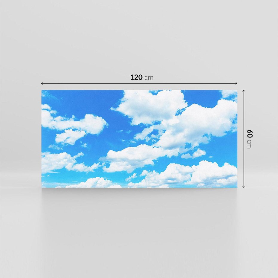 Obraz na płótnie 120x60 - Niebo pełne chmur - niebo, chmury