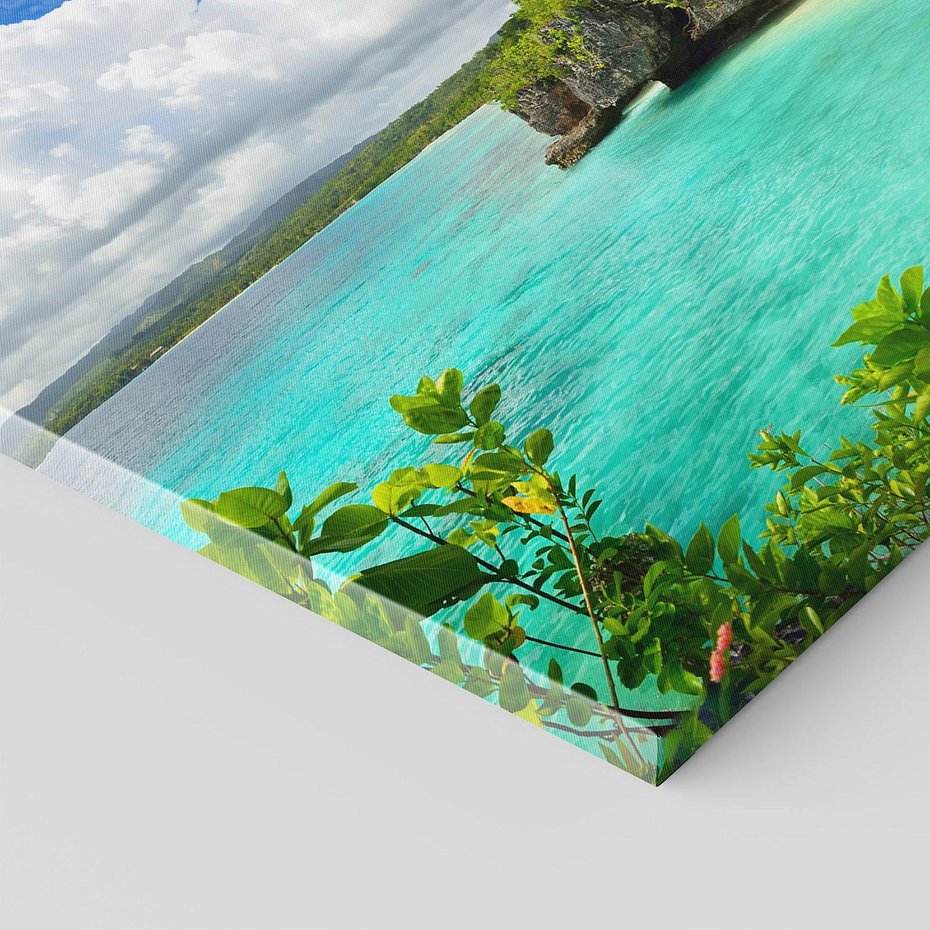 Obraz na płótnie 100x70 - Tropikalna wyspa na Filipinach - Filipiny, tropikalna