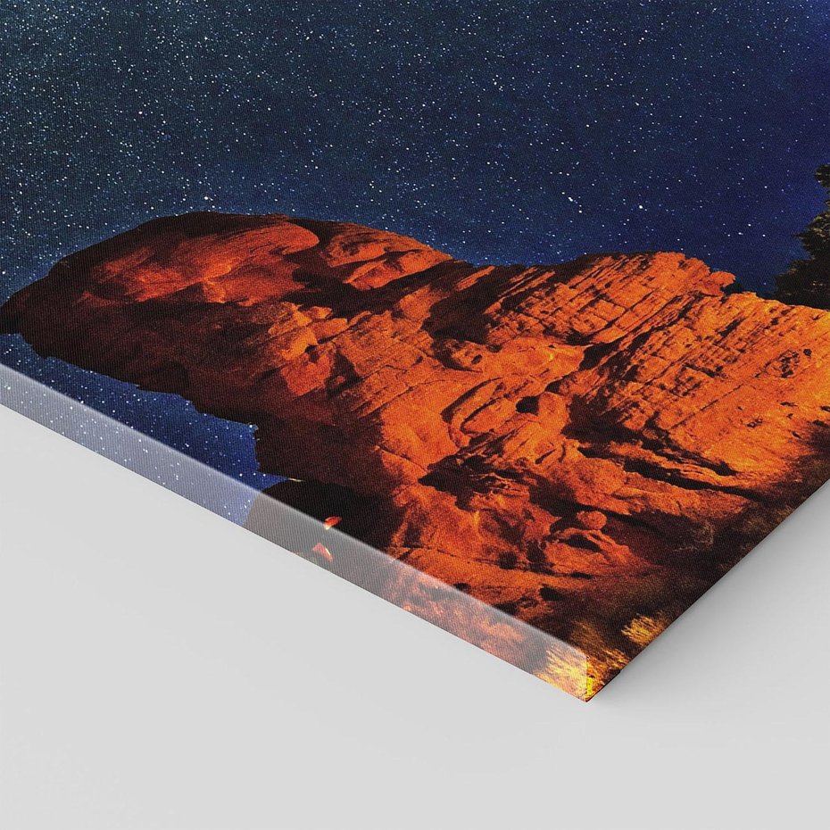 Obraz na płótnie 120x80 - Podróż przez kosmiczne gwiazdy - gwiazdy, kosmos