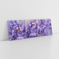 Obraz na płótnie 150x50 - Magia lawendy delikatne kwiaty - lawenda, kwiat