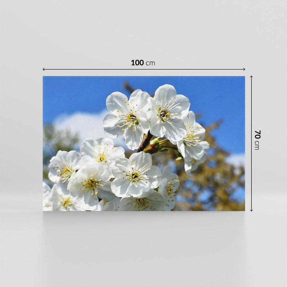 Obraz na płótnie 100x70 - Kwiatowa harmonia natury - kwiat, kwiaty