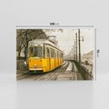 Obraz na płótnie 100x70 - Tramwaj w Lizbonie - Lizbona, tramwaj