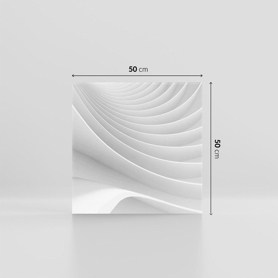 Obraz na płótnie 50x50 - Geometryczna Harmonia - geometryczne, kształty