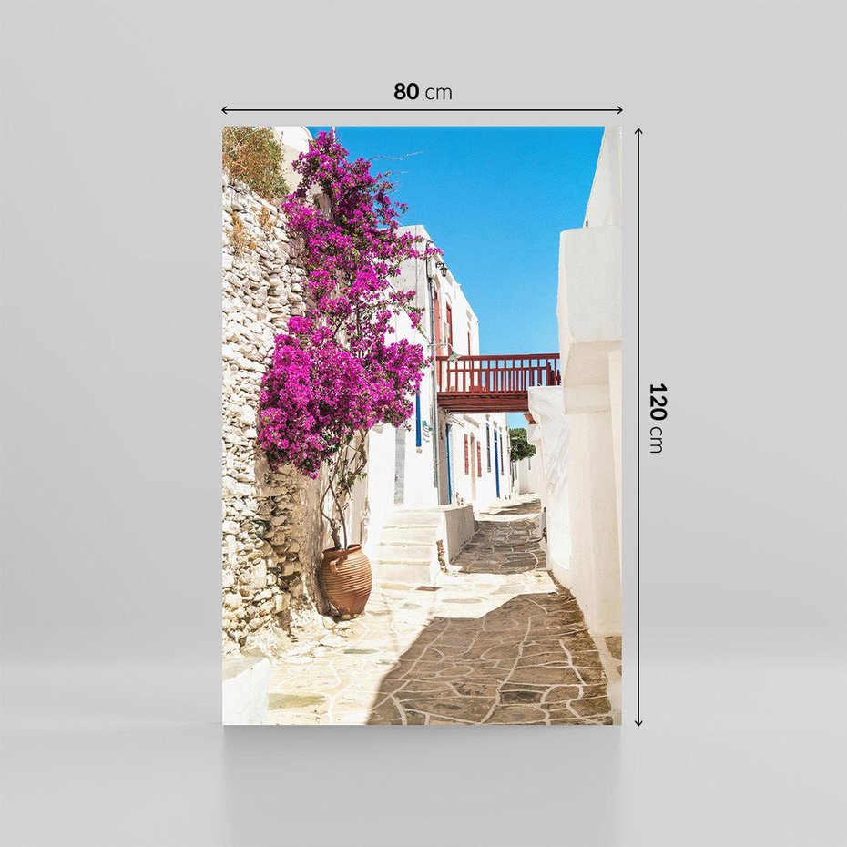 Obraz na płótnie 80x120 - Kwiaty Chorwacji - kwiaty, Chorwacja