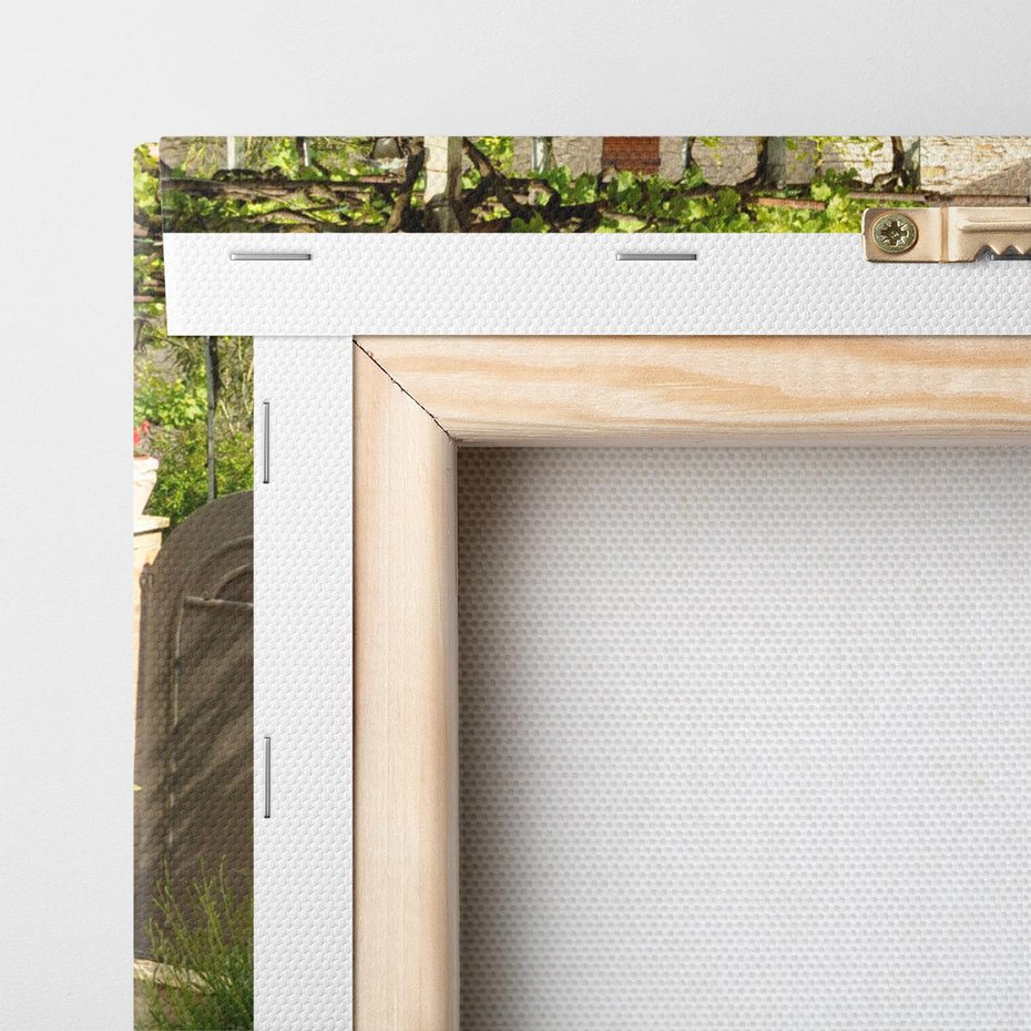 Obraz na płótnie 70x100 - Włoskie Uliczki - włoska, uliczka