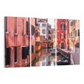 Obraz na płótnie 120x80 - Przejażdżka gondolą przez Wenecję - Wenecja, kanały
