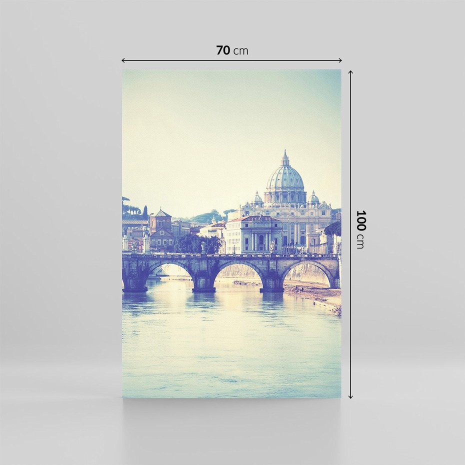 Obraz na płótnie 70x100 - Urok włoskiego miasta - Włochy, miasto