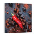 Obraz na płótnie 30x30 - Papryka w Restauracji - restauracja, papryka