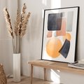 Plakat bez ramy 30x40 - Geometria w Abstrakcji - abstrakcja, proste formy