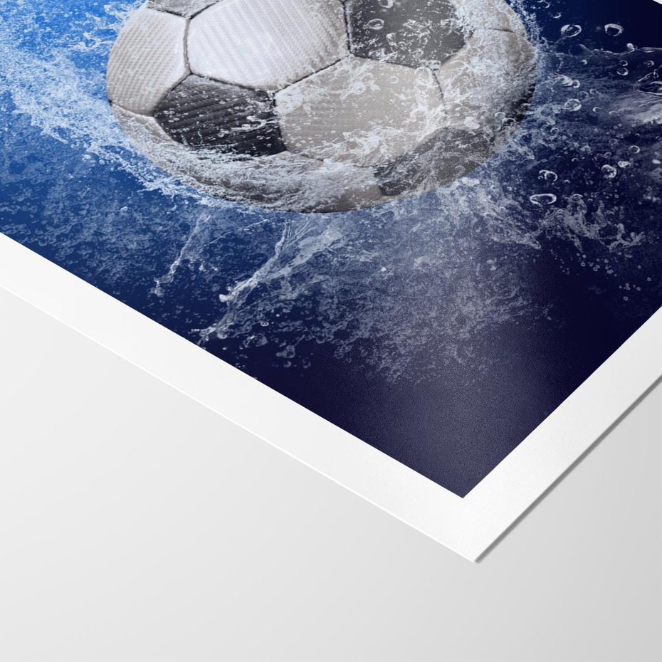 Plakat bez ramy 40x50 - Młodzieżowy Zapał - piłka, młodzieżowy