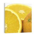 Obraz na płótnie 50x50 - Cytrusy Żywy Zapach Energii - cytruny, owoce