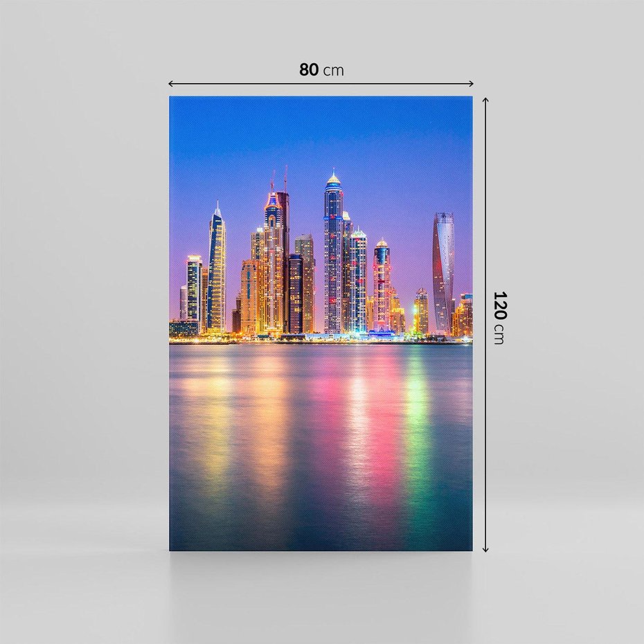 Obraz na płótnie 80x120 - Nowy Jork: pulsujące miasto - Nowy Jork, miasto