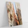 Obraz na płótnie 80x120 - Włoskie uroki - włoskie, uliczki