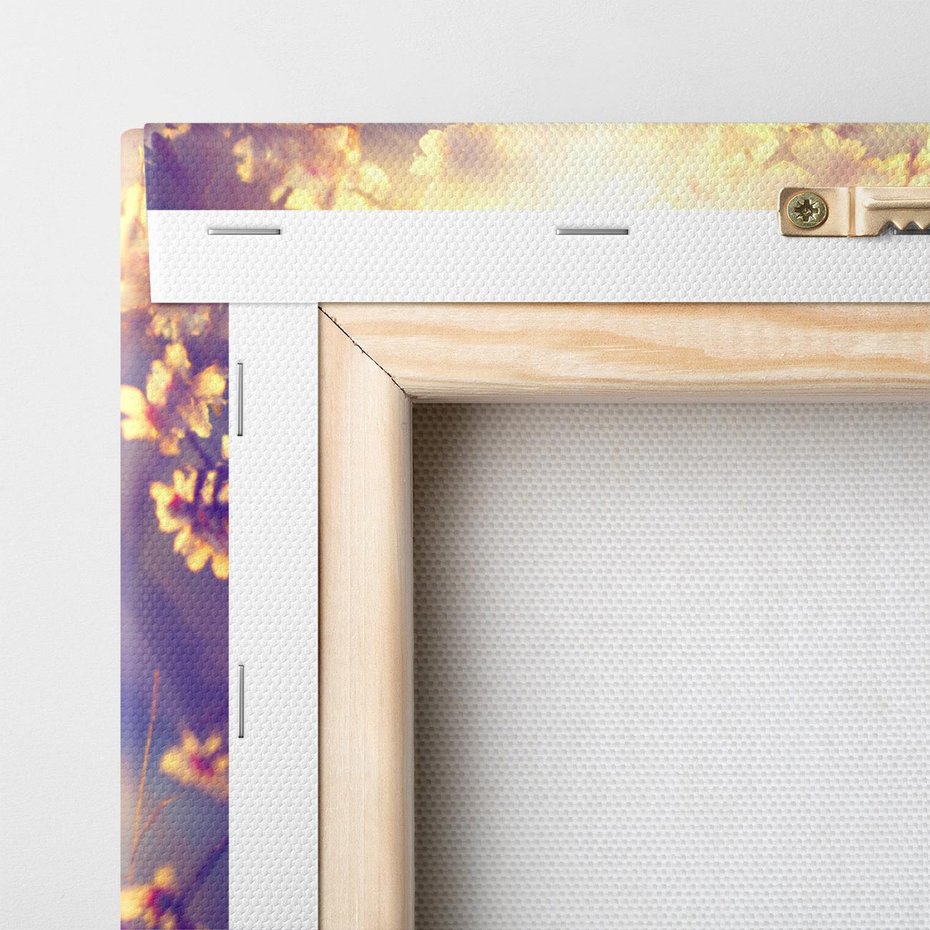 Obraz na płótnie 80x80 - Kwiatowa Wiosna - kwiaty, wiosna